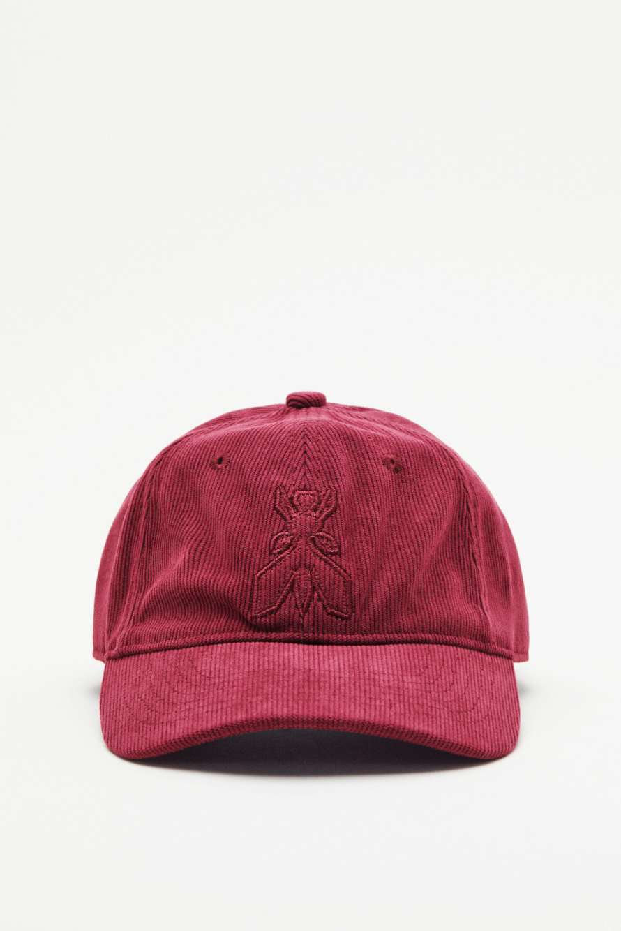 Velvet baseball cap, Red, Patrizia Pepe