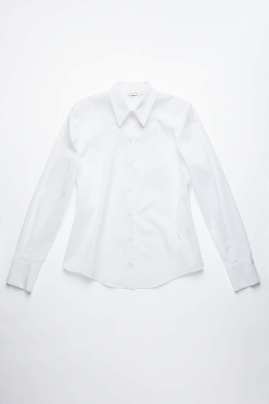 Cotton shirt, White, Patrizia Pepe