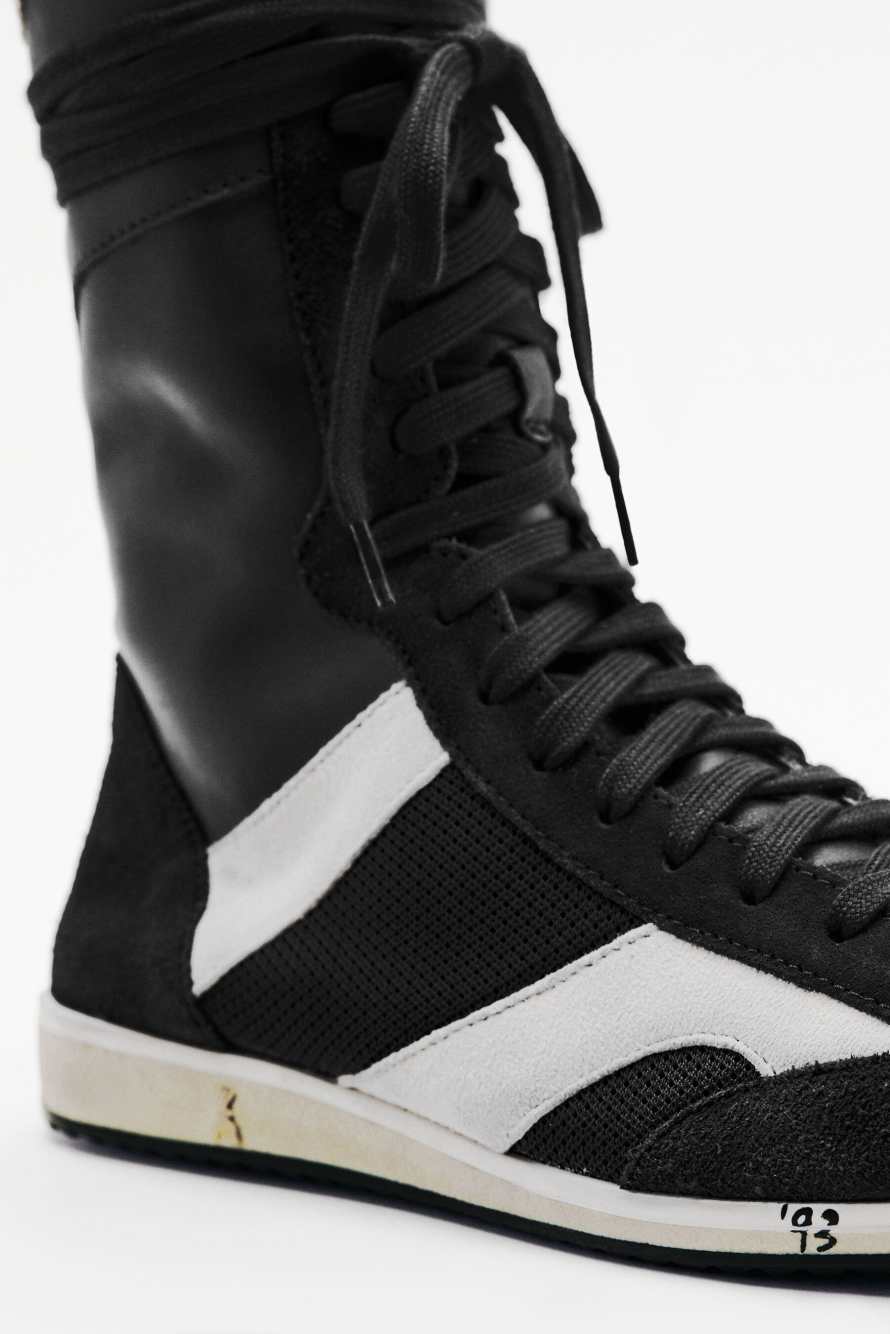 Racing SKIN '93 Sneakers, Black/White, Patrizia Pepe