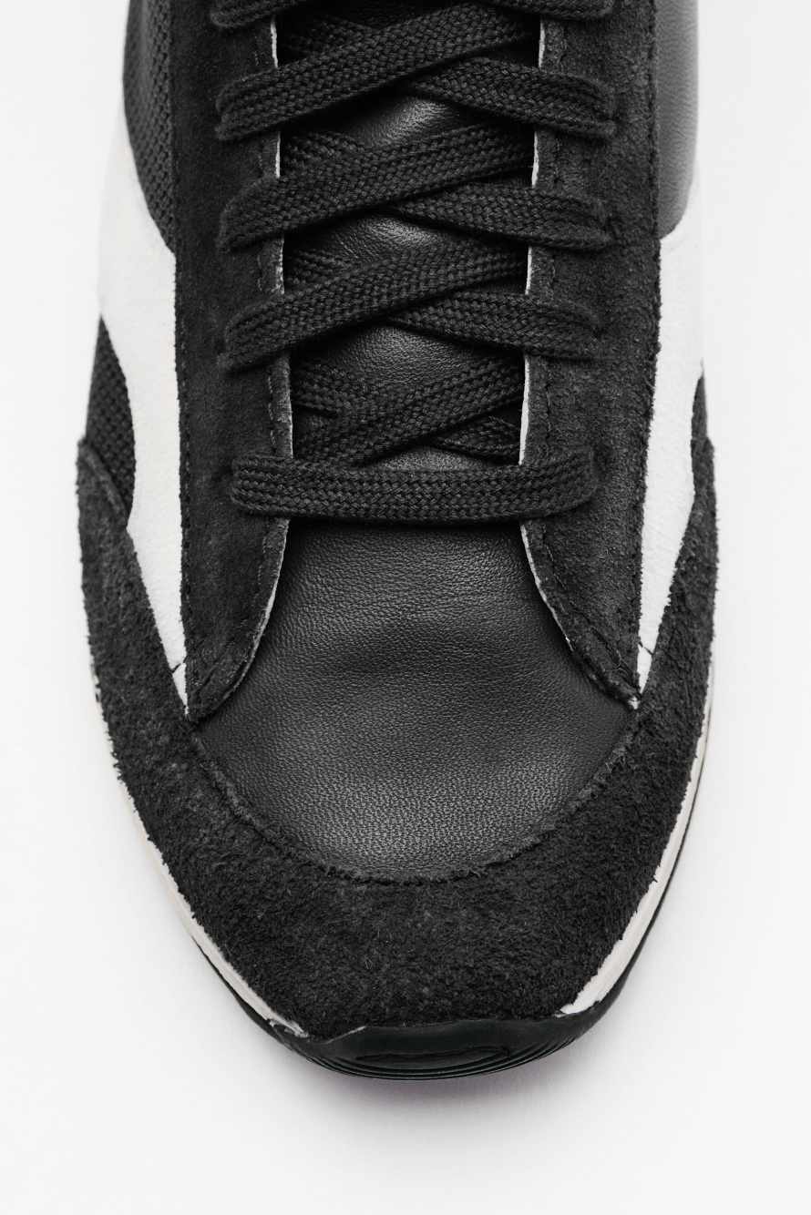 Racing SKIN '93 Sneakers, Black/White, Patrizia Pepe