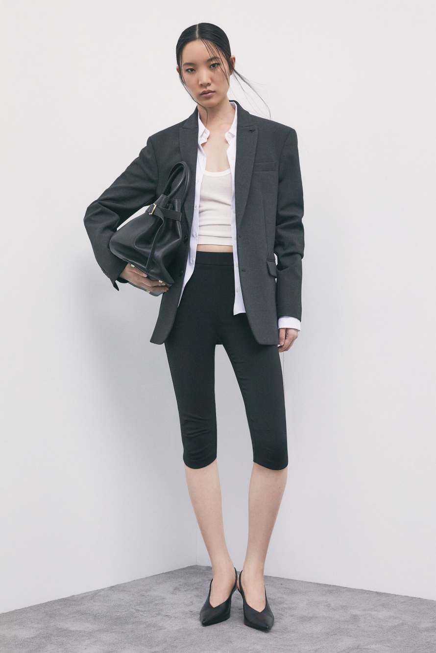 Capri pants in cr&ecirc;pe, Black, Patrizia Pepe