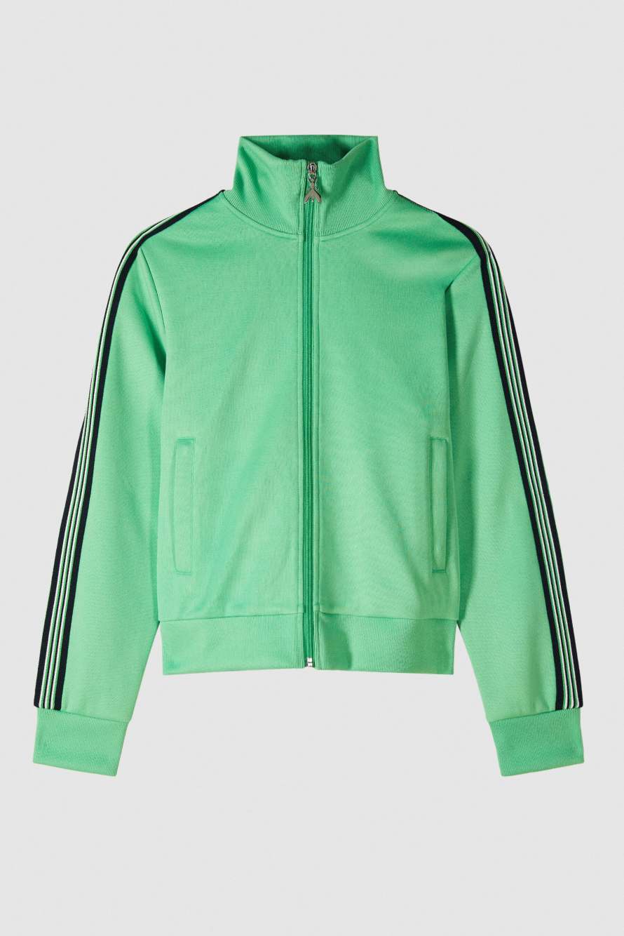 Sudadera con cremallera, Verde