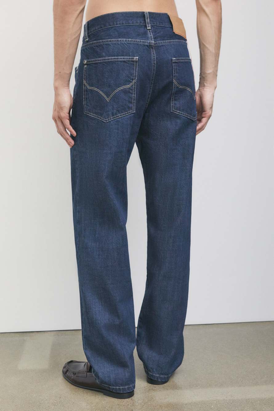 Jean droit (IM)PERFECTION, Bleu, Patrizia Pepe