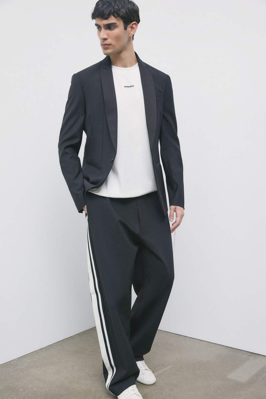 T-shirt over en coton, Blanc, Patrizia Pepe
