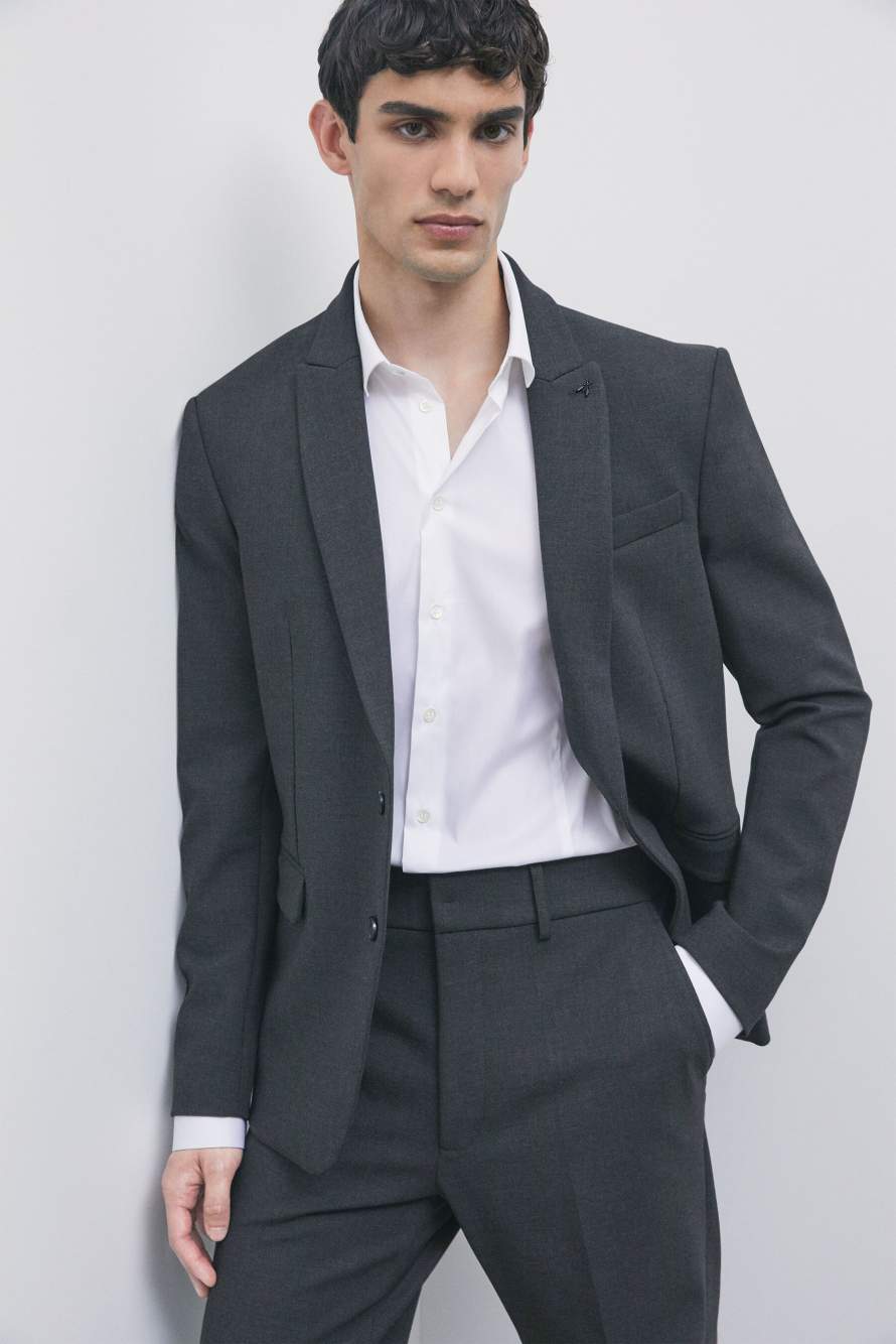 Chemise slim fit &laquo; ESSENTIAL &raquo; en popeline, Blanc, Patrizia Pepe