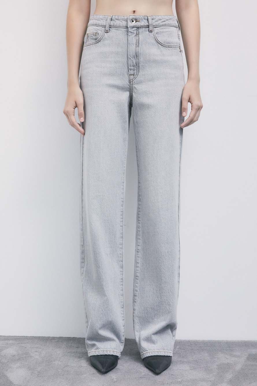Palazzo Jeans, Grey, Patrizia Pepe