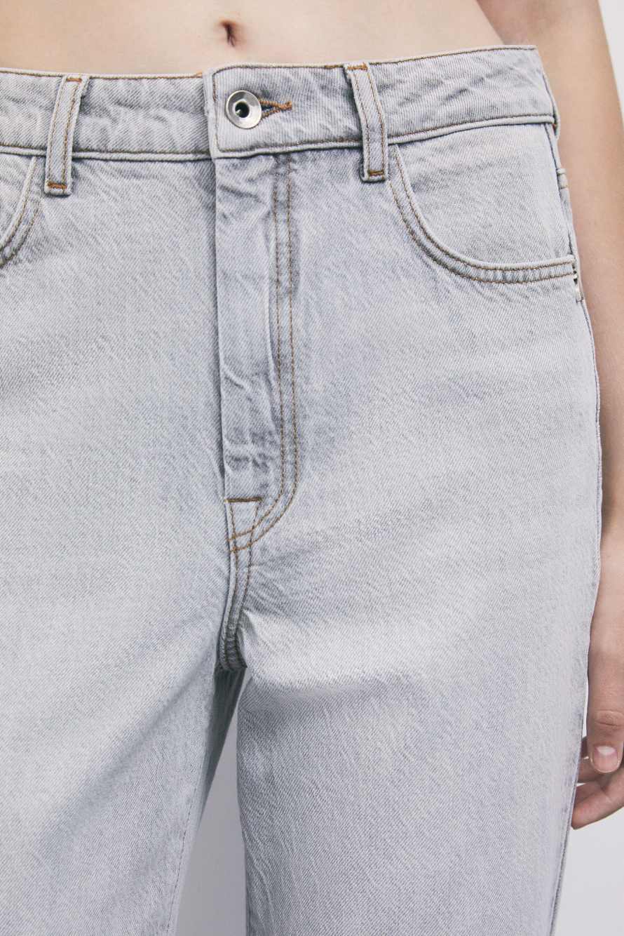 Palazzo Jeans, Grey, Patrizia Pepe