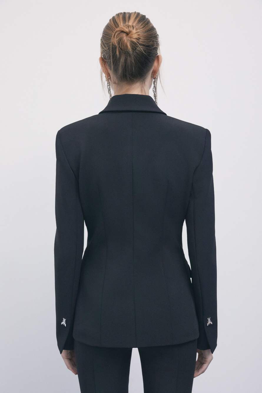 Corset Jacket, Black, Patrizia Pepe