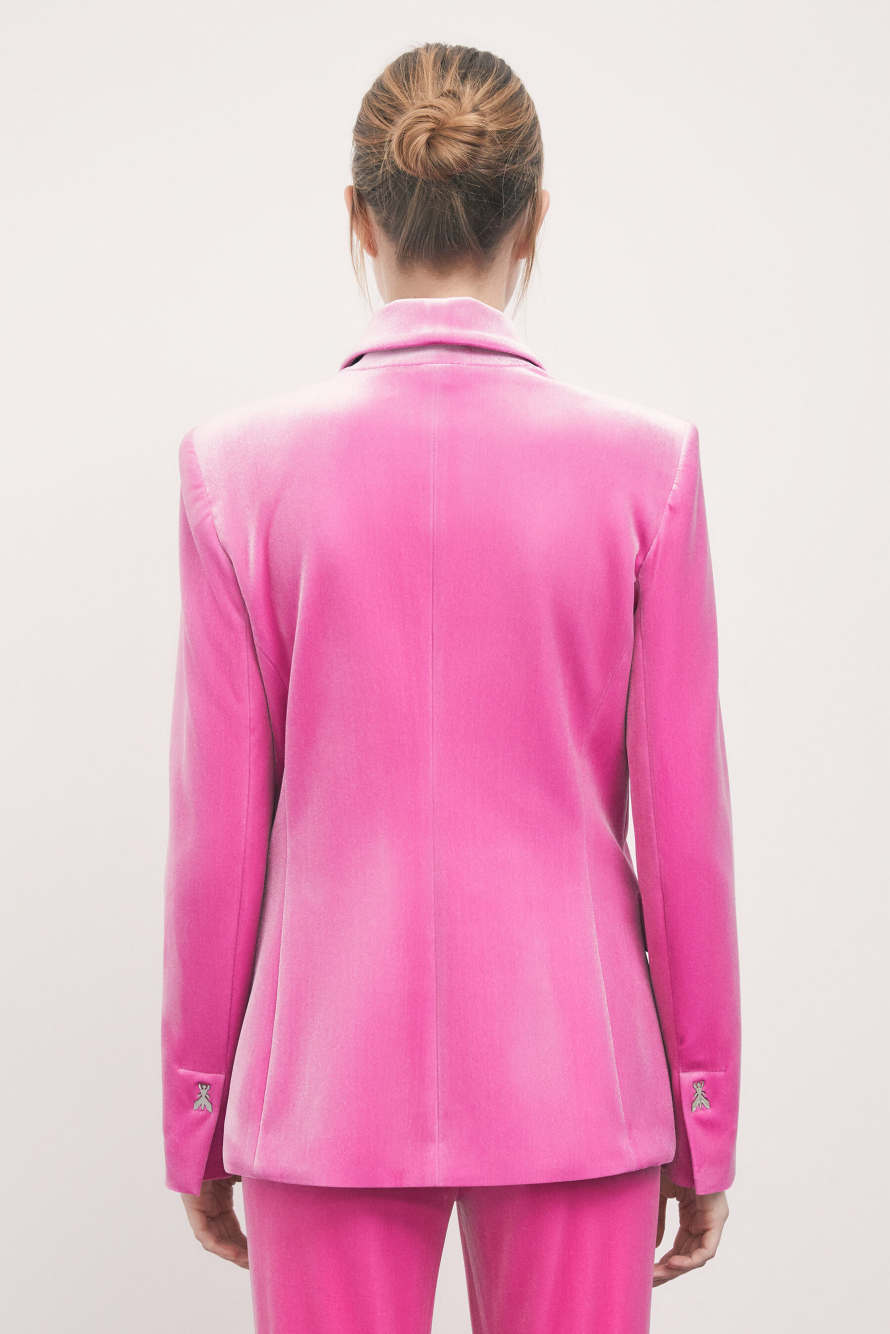 Velvet Jacket, Pink, Patrizia Pepe